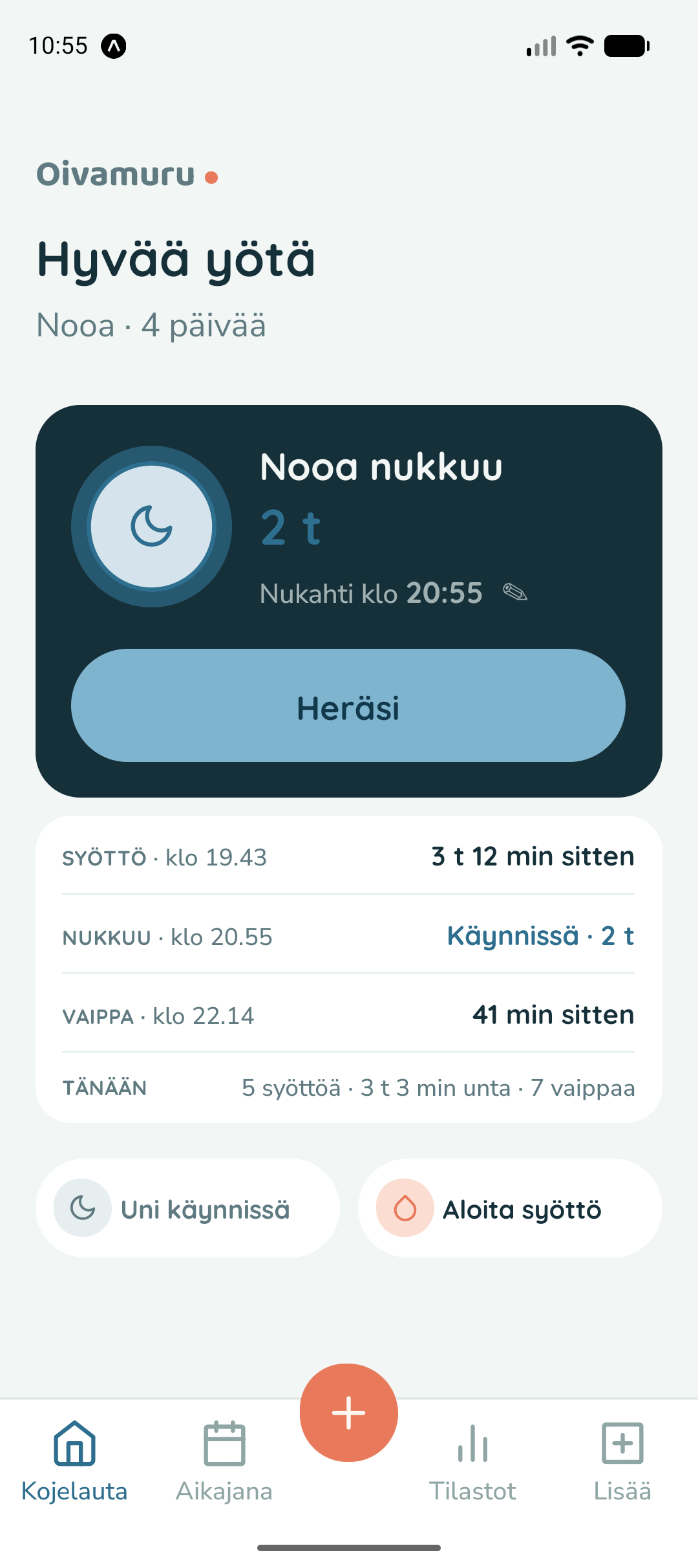 Oivamuru, kojelauta